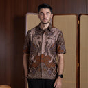 Niranka - Mandalas Kemeja Batik Pria Premium Lengan Pendek - Mandalas