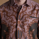 Noedanta - Mandalas Kemeja Batik Pria Premium Lengan Pendek - Mandalas