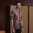 Noedanta - Mandalas Kemeja Batik Pria Premium Lengan Pendek - Mandalas