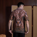 Noedanta - Mandalas Kemeja Batik Pria Premium Lengan Pendek - Mandalas