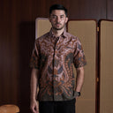 Noedanta - Mandalas Kemeja Batik Pria Premium Lengan Pendek - Mandalas