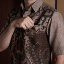 Noesaka - Mandalas Kemeja Batik Pria Premium Lengan Pendek - Mandalas