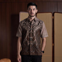 Noesaka - Mandalas Kemeja Batik Pria Premium Lengan Pendek - Mandalas