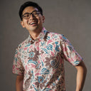 Nubin - Mandalas Kemeja Batik Pria Premium Lengan Pendek - Mandalas