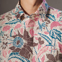 Nubin - Mandalas Kemeja Batik Pria Premium Lengan Pendek - Mandalas