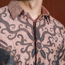 Nucean - Mandalas Kemeja Batik Pria Premium Lengan Panjang - Mandalas