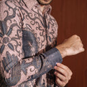 Nucean - Mandalas Kemeja Batik Pria Premium Lengan Panjang - Mandalas