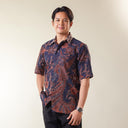 Nugini - Mandalas Kemeja Batik Pria Premium Lengan Pendek - Mandalas