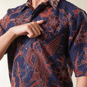 Nugini - Mandalas Kemeja Batik Pria Premium Lengan Pendek - Mandalas