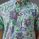 Nugrina - Mandalas Kemeja Batik Pria Premium Lengan Pendek - Mandalas
