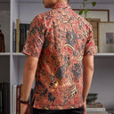 Nukota - Mandalas Kemeja Batik Pria Premium Lengan Pendek - Mandalas