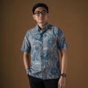 Nurabu - Mandalas Kemeja Batik Pria Premium Lengan Pendek - Mandalas