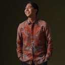 Nusapati - Mandalas Kemeja Batik Pria Premium Lengan Panjang - Mandalas