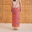 Nuschia - Mandalas Women's Premium Batik Pleated Skirt - Mandalas