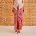 Nuschia - Mandalas Women's Premium Batik Pleated Skirt - Mandalas