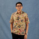 Nutama - Mandalas Kemeja Batik Pria Premium Lengan Pendek - Mandalas