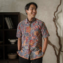 Nutara - Mandalas Kemeja Batik Pria Premium Lengan Pendek - Mandalas