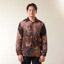 Odian - Mandalas Kemeja Batik Pria Premium Lengan Panjang - Mandalas