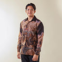 Odian - Mandalas Kemeja Batik Pria Premium Lengan Panjang - Mandalas