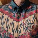 Omega - Mandalas Kemeja Batik Pria Premium Lengan Panjang - Mandalas