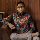 Omega - Mandalas Kemeja Batik Pria Premium Lengan Panjang - Mandalas