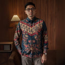 Omega - Mandalas Kemeja Batik Pria Premium Lengan Panjang - Mandalas