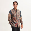 Orien - Mandalas Kemeja Batik Pria Premium Lengan Panjang - Mandalas