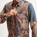 Orien - Mandalas Kemeja Batik Pria Premium Lengan Panjang - Mandalas