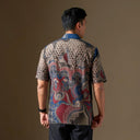 Orien - Mandalas Premium Men’s Short Sleeve Batik Shirt - Mandalas