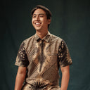 Ovidian - Mandalas Kemeja Batik Pria Premium Lengan Pendek - Mandalas