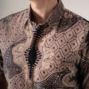 Oviron - Mandalas Kemeja Batik Pria Premium Lengan Pendek - Mandalas