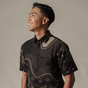 Oviti - Mandalas Kemeja Batik Pria Premium Lengan Pendek - Mandalas