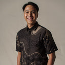 Oviti - Mandalas Kemeja Batik Pria Premium Lengan Pendek - Mandalas