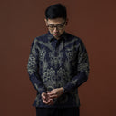 Owal - Mandalas Kemeja Batik Pria Premium Lengan Panjang - Mandalas