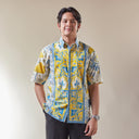 Padu - Mandalas Premium Men's Short Sleeve Batik Shirt - Mandalas