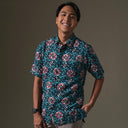 Pakubumi - Mandalas Kemeja Batik Pria Premium Lengan Pendek - Mandalas
