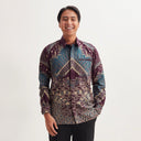 Palagenta - Mandalas Kemeja Batik Pria Premium Lengan Panjang - Mandalas