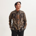 Pancapana - Mandalas Kemeja Batik Pria Premium Lengan Panjang - Mandalas