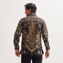 Pancapana - Mandalas Kemeja Batik Pria Premium Lengan Panjang - Mandalas