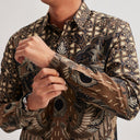 Pancapana - Mandalas Kemeja Batik Pria Premium Lengan Panjang - Mandalas