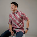 Paracy - Mandalas Kemeja Batik Pria Premium Lengan Pendek - Mandalas