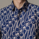 Paranyu - Mandalas Kemeja Batik Pria Lengan Pendek - Mandalas