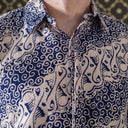 Parawil - Mandalas Kemeja Batik Pria Premium Lengan Pendek - Mandalas