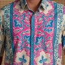 Parona - Mandalas Kemeja Batik Pria Premium Lengan Pendek - Mandalas