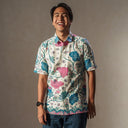 Paronir - Mandalas Kemeja Batik Pria Premium Lengan Pendek - Mandalas