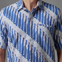 Pastelun - Mandalas Kemeja Batik Pria Premium Lengan Pendek - Mandalas