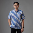 Pastelun - Mandalas Kemeja Batik Pria Premium Lengan Pendek - Mandalas