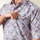 Patirang - Mandalas Kemeja Batik Pria Premium Lengan Pendek - Mandalas
