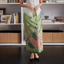 Pavegan - Mandalas Set Sarimbit Couple Kemeja Lengan Panjang dan Rok Batik Premium - Mandalas