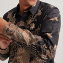 Paveya - Mandalas Kemeja Batik Pria Premium Lengan Panjang - Mandalas